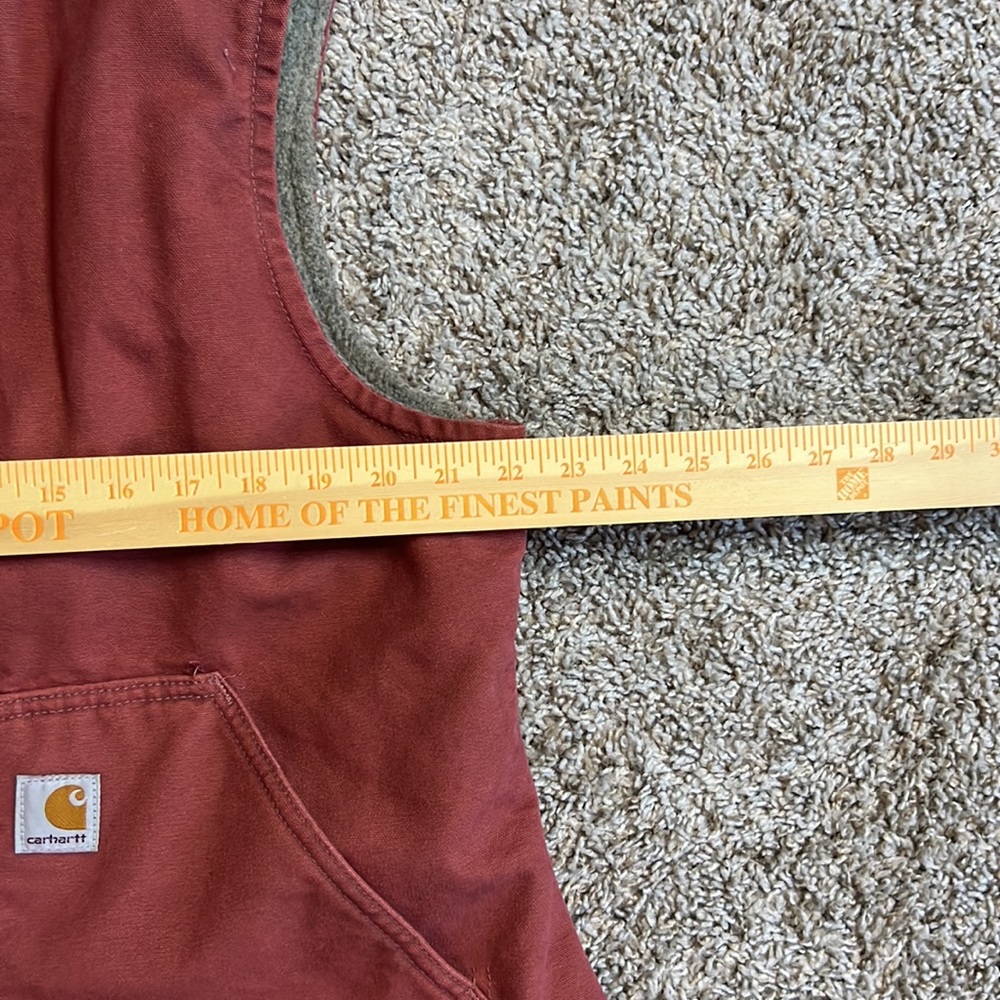 Carhartt WV001 VRS Movk Neck Vest Fleece Lined Women’s Extra Large - Picture 7 of 7